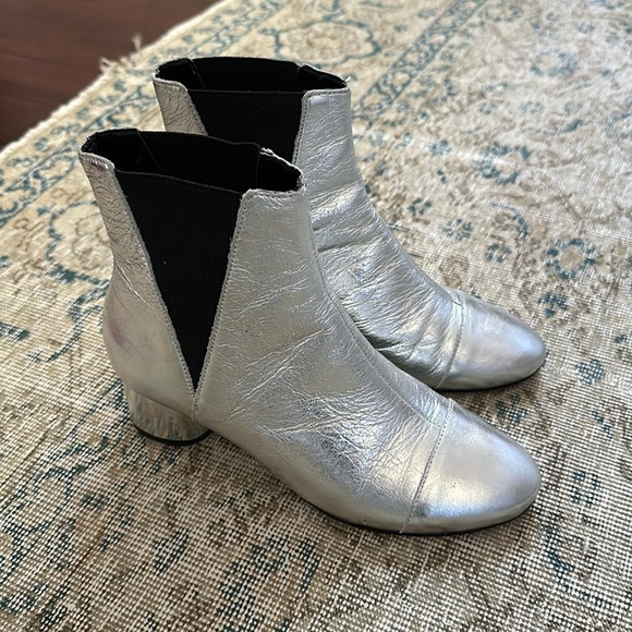 Rebecca Minkhoff Leather Boots - Picture 4 of 6